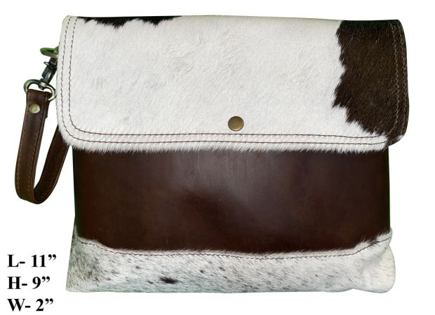 Klassy Cowgirl Genuine Hair on Cowhide Conceal Carry Crossbody Bag #3